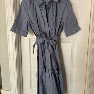 Calvin Klein Charcoal Long Sleeve Dress